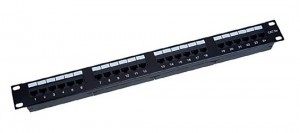 Patch Panel Solido Cat5E 24 Puertos